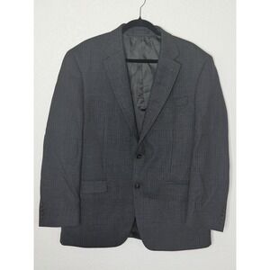 Lauren Ralph Lauren Blazer Mens 42R Wool Micro Check  Gentleman Suit Jacket